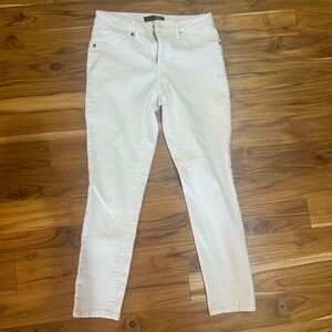1822 Denim Women's Cream Skinny Jeans